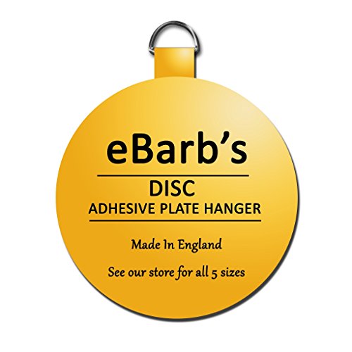 eBarb's"The Original" English Plate Hanger Disc-a Quantity of Four 2 Inch Hangers