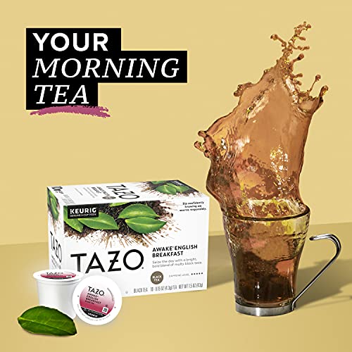 TAZO K-Cups for Bold Traditional Breakfast-Style Black Tea, 22 Tea Bags