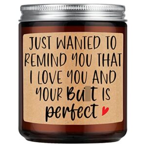 GSPY Scented Candles - Romantic Gifts, Valentines Gifts, I Love You Gifts for Her, Him, Women - Funny Anniversary, Birthday, Valentines Day Gifts for Wife, Husband, Girlfriend, Best Boyfriend, Fiance