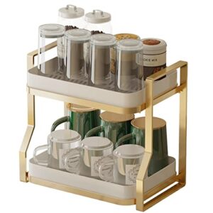 covaodq mug holder coffee cup holder bathroom organizer countertop modern counter standing rack cosmetic holder