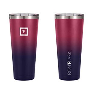 IRON °FLASK Classic Tumbler - 32 Oz, Vacuum Insulated Stainless Steel, Hot Cold, Double Walled, Thermo Travel Mug, Water Metal Canteen