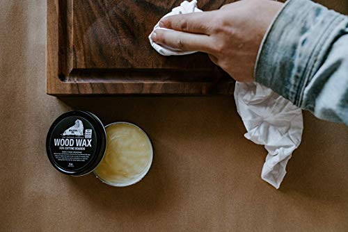 WALRUS OIL - Wood Wax, 3 oz Can, FDA Food-Safe, Cutting Board Wax and Board Cream