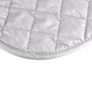 Ruibo Magnetic Ironing Mat Blanket Ironing Board Replacement,Iron Board Alternative Cover / Quilted Washer Dryer Heat Resistant Pad / Portable Ironing Board Cover/Mat Grey 33"X 18"