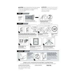 Command Large Universal Frame Hanger, 3 Picture Hangers with 6 Command Strips and 6 Frame Stabilizer Strips, Decorate Damage-Free