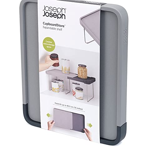 Joseph Joseph CupboardStore Expandable Shelf, 1 EA, Grey