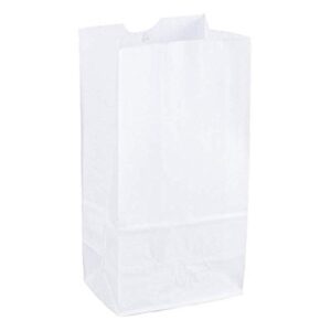 duro – comin18ju053514 grocery/lunch bag, kraft paper, 4 lb capacity, (100 count) (white)