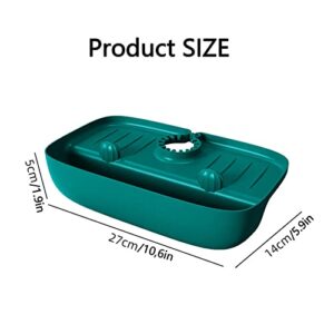 PKHOUHYI Sink Drain Storage Rack, 1 PC Silicone Storage Rack Mat,Kitchen Fast Draining Drying Storage Rack Mat for Faucet to Keep Sponge,Soap,Brush in Dry (1 Pack White Sink Drain Rack)