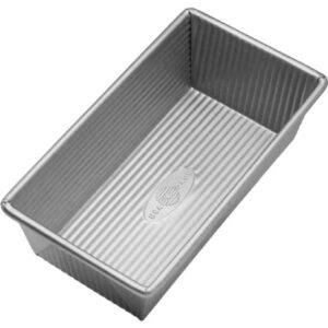 USA Pan Nonstick Standard Bread Loaf Pan, 1 Pound, Aluminized Steel