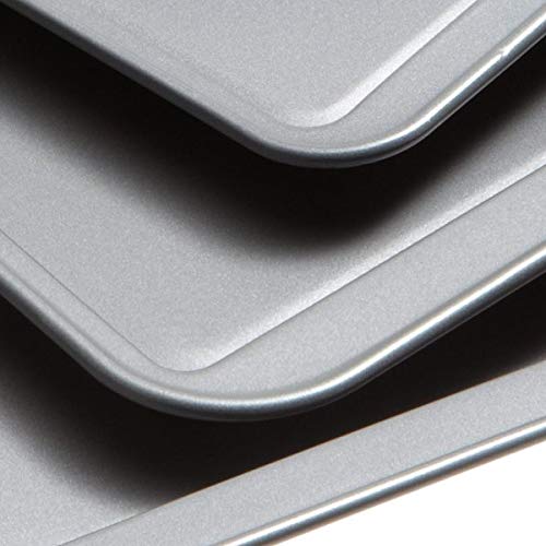 Goodcook Nonstick Steel 3-Piece Cookie Sheet Set