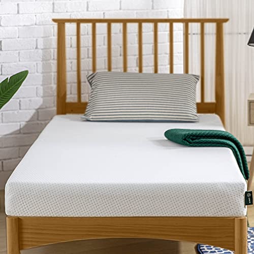 ZINUS 5 Inch Youth Memory Foam Mattress / Kids’ Room & Bunk Bed Mattress, Twin