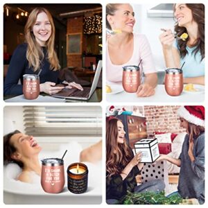 Birthday Gifts for Women Best Friends, Friendship Gifts for Women BFF Gifts Birthday Gifts for Friends Female, Sister Gifts from Sister Lavender Scented Candles Funny Gifts for Women, Her, Friends…