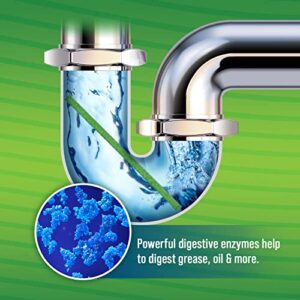 Green Gobbler BIO-FLOW Drain Strips | 12 Pack | Drain Cleaner & Deodorizer