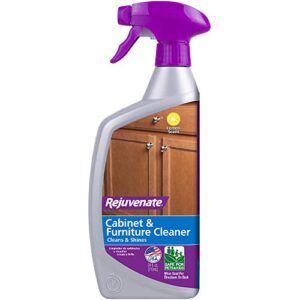 rejuvenate cabinet & furniture cleaner ph neutral streak and residue free cleans restores protects