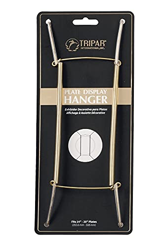 TRIPAR 14-20 Brass Plate Wires Plate Hanger