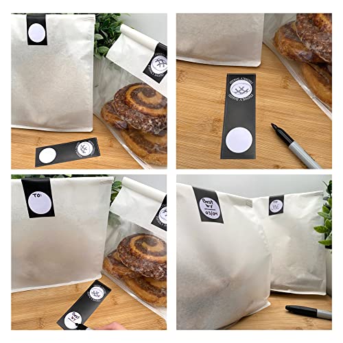 Bread Bags for Homemade Bread | Plastic Bread Bags | Sourdough Bread Bags | Bread Bags for Homemade Bread Sourdough | Loaf Gift Bags | Mini Bread Loaf Bags | Homemade Bread Bags|25 Pack|11 x 8.7 x 4.3