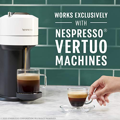 Starbucks by Nespresso Dark Roast Caffè Verona Coffee (32-count single serve capsules, compatible with Nespresso Vertuo Line System)