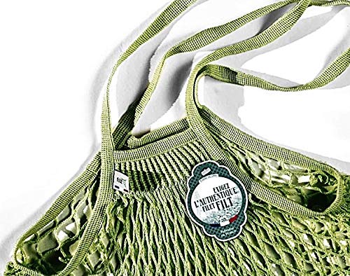 Filt French Market Net Bag Pergola Green - Made in France