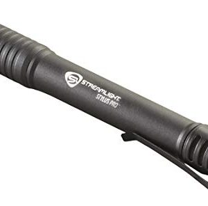 Streamlight 66118 Stylus Pro 100-Lumen LED Pen Light with Holster, Black