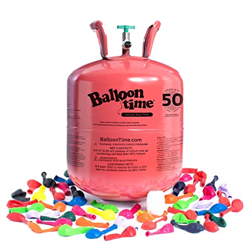 Balloon Time Jumbo 12" Helium Tank Blend Kit (18X16X12)