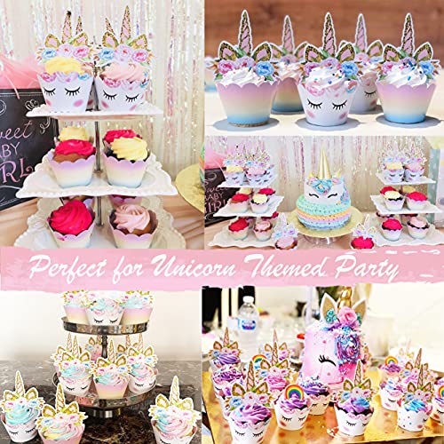 Ultimate Unicorn Party Supplies and Plates for Girl Birthday | Best Value Unicorn Party Decorations Set for Creating Unicorn Theme Party