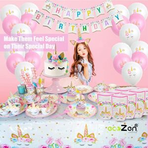 Ultimate Unicorn Party Supplies and Plates for Girl Birthday | Best Value Unicorn Party Decorations Set for Creating Unicorn Theme Party