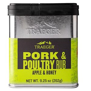 traeger grills spc171 pork and poultry rub with apple and honey