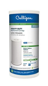 culligan rfc-bbsa 25 micron whole house water filter for sediment, 10″ x 4.5″ compatible replacement for fxhtc, w50pehd, gxwh40l, gxwh35f, gnwh38s, wfhd13001 (pack of 1)