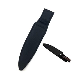 9″~10″chef knife beef knife scabbard sheath (black nylon)