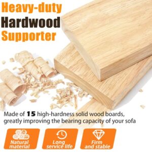 [Upgraded] Heavy Duty Couch Cushion Support for Sagging Seat 20.5''x67'', Thicken Solid Wood Sofa Support Under Cushions Boards,Perfectly Fix and Protect Sagging Couch Cushion Seat, Extend Sofa Life