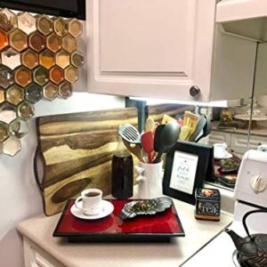 Gneiss Spice Magnetic Spice Jars | Create a Hanging Spice Rack on Your Fridge | Includes Large Empty Glass Jars, Magnetic Metal Lids and Spice Labels