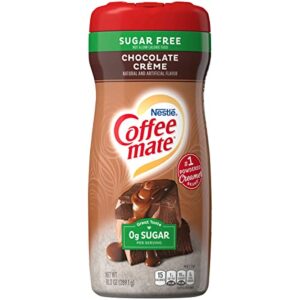 nestle coffee mate chocolate creme sugar free powder coffee creamer