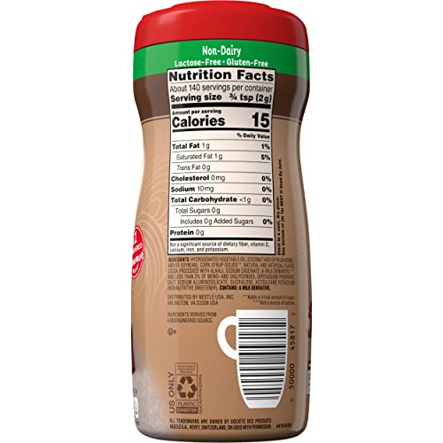 Nestle Coffee mate Chocolate Creme Sugar Free Powder Coffee Creamer