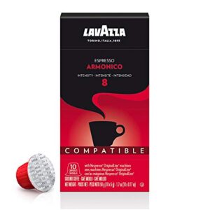 Lavazza Espresso "Armonico" - Harmonic Coffee Nespresso Compatible 100 Capsules Pack