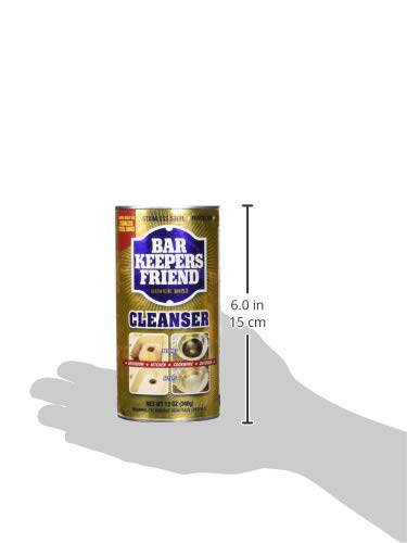 Bar Keepers Friend Powdered Cleanser 12-Ounces (1-Pack)