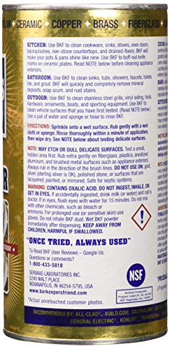 Bar Keepers Friend Powdered Cleanser 12-Ounces (1-Pack)