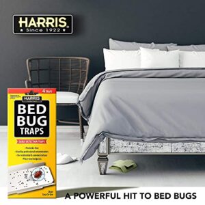 Harris Bed Bug Traps for Early Detection & Monitoring, 4 Pack