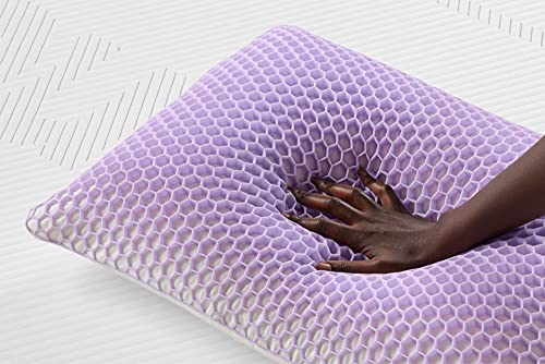 Purple Harmony Pillow | The Greatest Pillow Ever Invented, Hex Grid, No Pressure Support, Stays Cool, Good Housekeeping Award Winning Pillow (Medium)