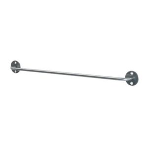 ikea 500.726.45 bygel rail, silver color, 55 cm and 21 3/4 inches
