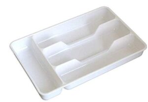 liangting pack of 2 small silverware tray ,cutlery tray, keeps forks and spoons perfectly stacked