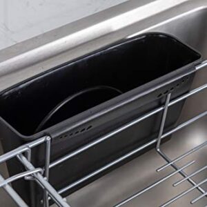 Premium Racks Expandable Over The Sink Dish Rack - 304 Stainless Steel - Durable