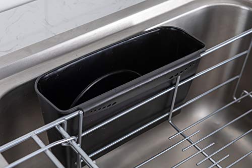 Premium Racks Expandable Over The Sink Dish Rack - 304 Stainless Steel - Durable