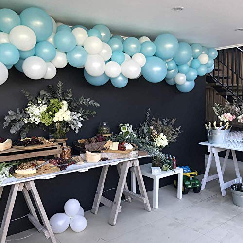 KIMCOME Balloon Arch Kit Balloon Decoration Strip Kit for Garland, 50 Feet Balloon Tape Strip, 300 Dot Glue Point Stickers, Suitable for Party Wedding Birthday Baby Shower [Upgrade Version]