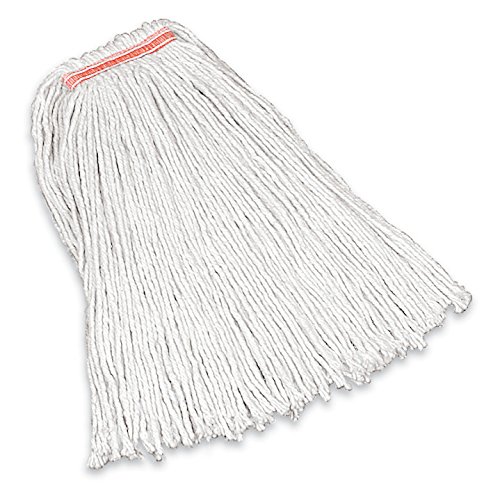 Rubbermaid Commercial Cut End Cotton Mop, Removes Dirt, Grease and Stains, Indoor and Outdoor Use 16 Oz.