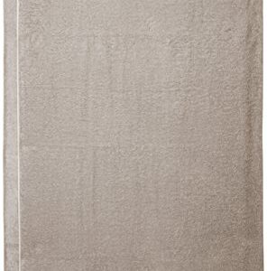 Amazon Basics 100% Cotton Quick-Dry Bath Towels - 2-Pack, Platinum