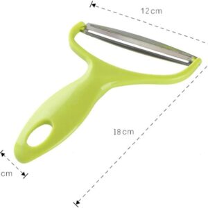 JQS Cooking Tools Wide Mouth Peeler Vegetables Fruit Stainless Steel Knife Cabbage Graters Salad Potato Slicer Kitchen Accessories