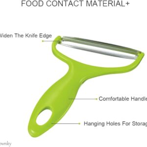 JQS Cooking Tools Wide Mouth Peeler Vegetables Fruit Stainless Steel Knife Cabbage Graters Salad Potato Slicer Kitchen Accessories