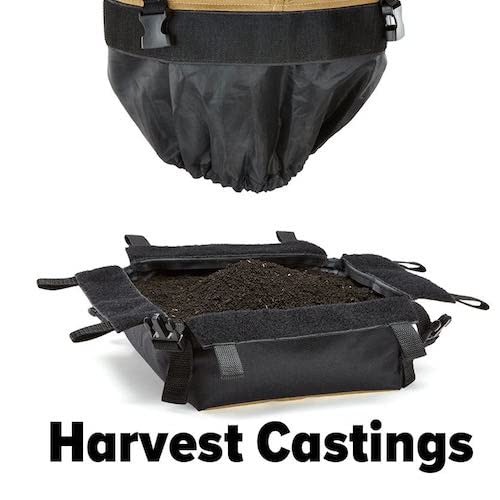 Urban Worm Bag Worm Composting Bin Version 2 - Easy Harvest with Fully Removable Zipper-Free Bottom