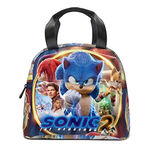 Anime Lunch Bag Insulated Leakproof Reusable Portable Cooler Box Practical Tote Bag for Work, Picnic One Size