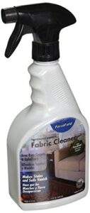 forcefield fabric cleaner – professional strength – deeply penetrates water safe fabric & fibers of upholstery, clothing, rugs & carpeting 22oz
