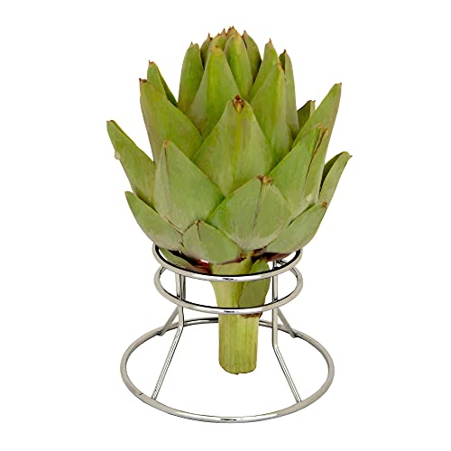 Supreme Housewares Artichoke Steamer Stainless Steel Wire Artichoke Holder, 1-Pack, One Size, Sliver Artichoke Holder Rack